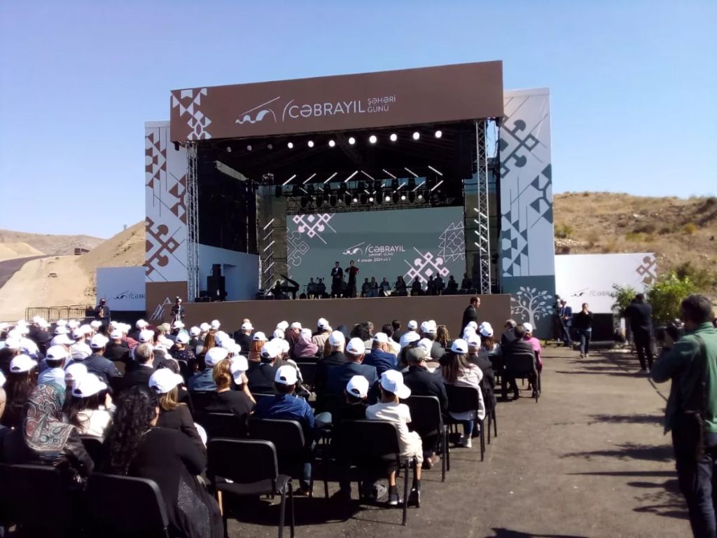 Jabrayil City Day 2024 event production GM Events
