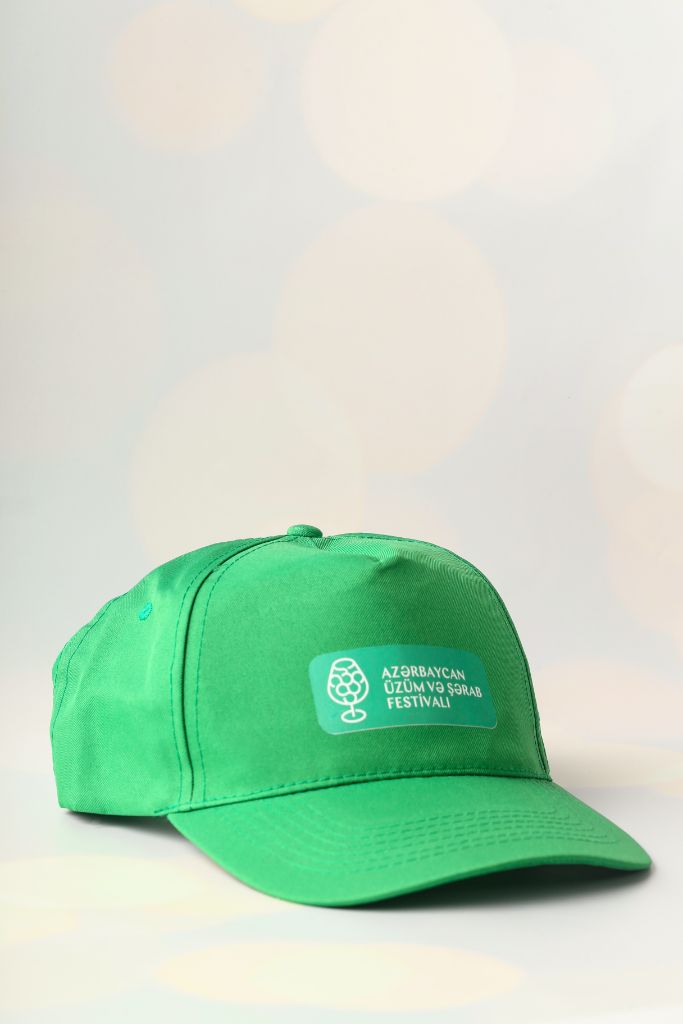 Azərbaycan Üzüm və Şərab Festivalı cap — green, side view