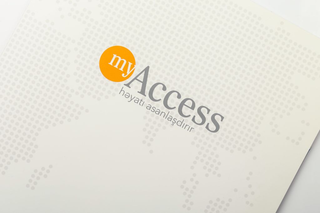AccessBank folder — logo close-up