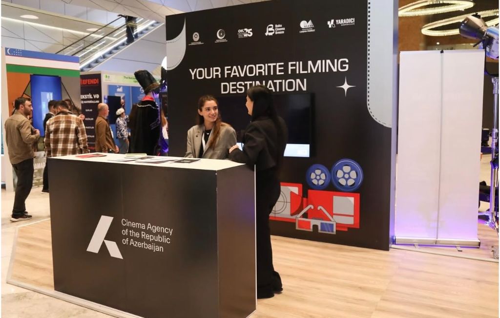 Baku Cinema Breeze 2025 — Cinema Agency of Azerbaijan stand, YOUR FAVORITE FILMING DESTINATION
