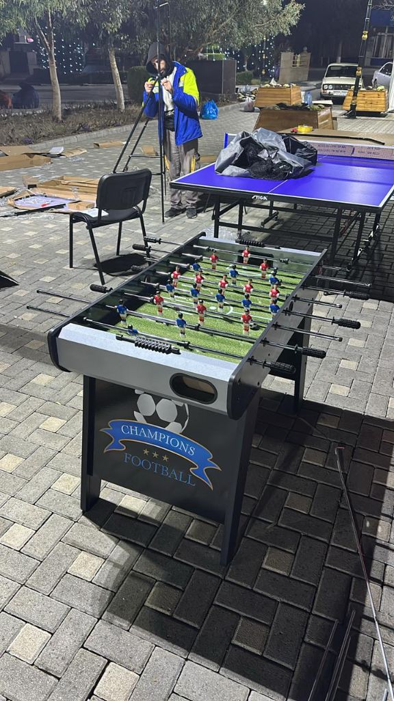 Foosball table ping pong Champions Football youth zone