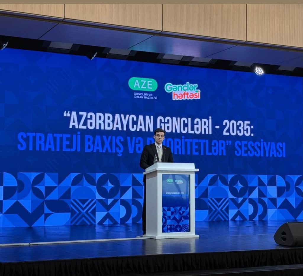 XI Forum of Azerbaijani Youth — plenary stage GM Events Gənclər Həftəsi 2026